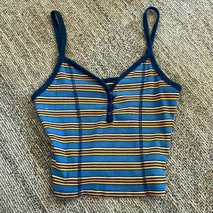 stripped tank top